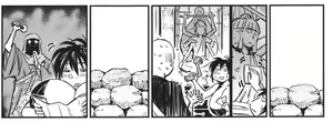 Page 295 of Manyuu hikenchou manga fanservice - preview thumbnail