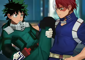 Page 2 of Izuku X Shouto - preview thumbnail