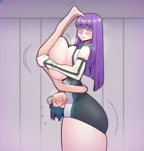 Page 388 of Anime Parody - shuumatsu no harem - preview thumbnail