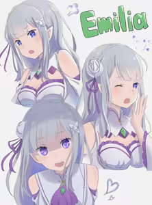 Page 9 of Emilia - Collection ~2~ SFW 艾米莉亚 个人收藏画集 - preview thumbnail