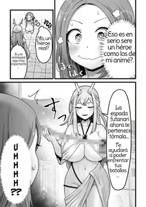 Page 4 of Yokkyuu Fuman Damegami [Futanari Chinpo Sword] o Sazukemasu. - preview thumbnail