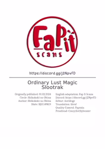 Page 29 of Ippan Saiin Mahou Otsuyu Dark | Ordinary Lust Magic Slootrak - preview thumbnail