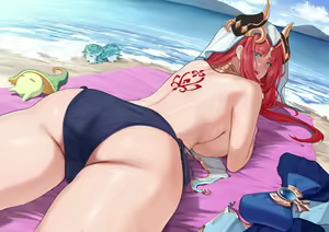 Page 2 of Nilou Beach Time desu | 妮露·海滩时光 - preview thumbnail
