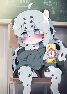 Kemono School "Wakagaeri Drink no Jikan" (decensored) — hentai manga cover on Fhentai