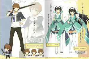 Page 8 of Evenicle Settei Shiryou Rough Gashuu - preview thumbnail