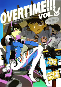 OVERTIME!! OVERWATCH FANBOOK VOL. 2 — hentai manga cover on Fhentai