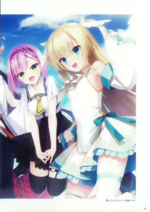 Page 14 of Tenshi Souzou RE-BOOT! Official Visual Fanbook | 天使☆嚣嚣 RE-BOOT! 官方设定集 - preview thumbnail