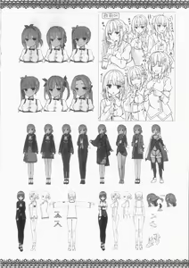 Page 343 of Tenshi Souzou RE-BOOT! Official Visual Fanbook | 天使☆嚣嚣 RE-BOOT! 官方设定集 - preview thumbnail