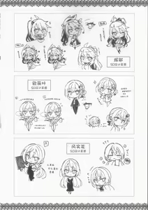 Page 357 of Tenshi Souzou RE-BOOT! Official Visual Fanbook | 天使☆嚣嚣 RE-BOOT! 官方设定集 - preview thumbnail