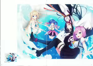 Page 10 of Tenshi Souzou RE-BOOT! Official Visual Fanbook | 天使☆嚣嚣 RE-BOOT! 官方设定集 - preview thumbnail