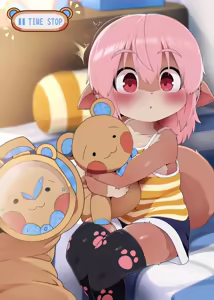 Momo-chan to Fushigi na Tokei — hentai manga cover on Fhentai