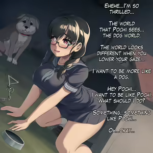 Page 5 of Girl who wants to be a dog - preview thumbnail
