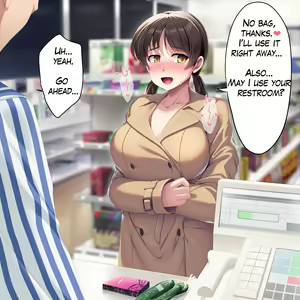 Page 30 of A girl exposing herself at a convenience store - preview thumbnail