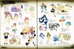 Page 42 of Rance X Kessen Settei Shiryou Rough Gashuu - preview thumbnail