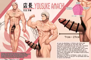 Page 5 of Kyara Settei - Muscle Cafe-hen | Character Setting - Muscle Cafe Edition - preview thumbnail