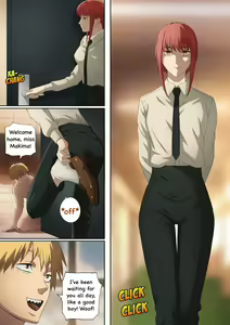 Page 3 of CHAINSAWMAN - Deal With Footfetish Devil - preview thumbnail