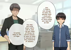 Page 60 of Tomo Ochi ~Saiai no Kanojo o Netorareta Ore ga Issho ni Mesuochi Saserareta Hanashi~ | A Slut by Her Side: Boyfriend to Sister ~ How the Man who Stole my Girlfriend Turned me into his Slut - preview thumbnail