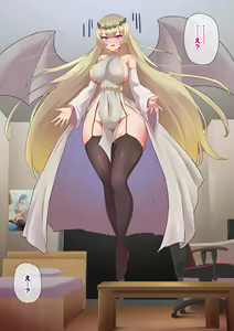 Page 10 of Seichou Suru Succubus Maid ~Youji Taikou Level Drain~ 20cm no Succubus ga 2m no Futanari Mama ni Seichou Suru made no Kiroku - preview thumbnail