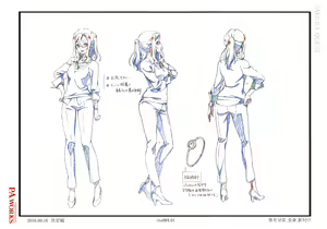 Page 28 of Sakura Quest Settei - preview thumbnail