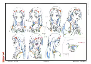 Page 34 of Sakura Quest Settei - preview thumbnail
