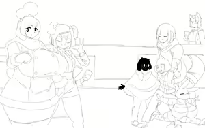 Page 10 of Frisk By Opqhlak Backup - preview thumbnail