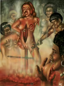 Page 38 of Impalement-A selection of color drawings - preview thumbnail