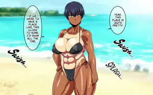 Page 6 of Kasshoku Musume Natsuki-chan ~Tokonatsu no Kotou Hen~ | Tanned Girl Natsuki-chan ~Never Ending Summer Island Chapter~ - preview thumbnail