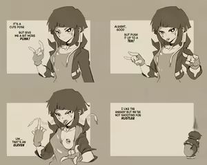 Page 11 of Kyoka Jirou By Unknown Artist Backup - preview thumbnail