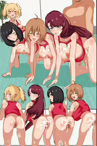 Page 81 of Sennou Gym de Kyonyuu de hikishimatta Nyotai Ana ni hame makuru Training - preview thumbnail