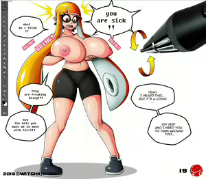 Page 16 of Splatoon That Wasn´t ink By Witch King 00 Backup - preview thumbnail