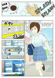 Page 3 of Asa Kara Chichi ni Ya Rareru Musume | Chica Acosada por su Padre - preview thumbnail