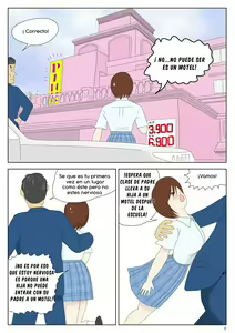 Page 6 of Asa Kara Chichi ni Ya Rareru Musume | Chica Acosada por su Padre - preview thumbnail