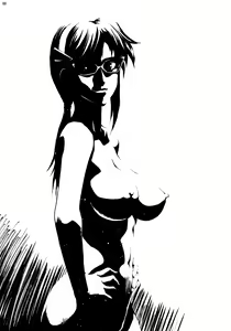 Page 155 of High Resolution Uncensored Mix doujin lineart images 5 - preview thumbnail