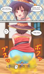 Page 29 of Konosuba Girls Farting - preview thumbnail