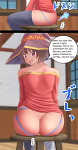 Page 35 of Konosuba Girls Farting - preview thumbnail