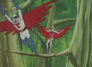 Page 1042 of Gatchaman fanservice/pantyshot compilation - preview thumbnail