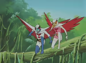 Page 1047 of Gatchaman fanservice/pantyshot compilation - preview thumbnail