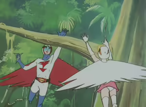 Page 1050 of Gatchaman fanservice/pantyshot compilation - preview thumbnail