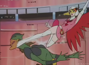 Page 1161 of Gatchaman fanservice/pantyshot compilation - preview thumbnail