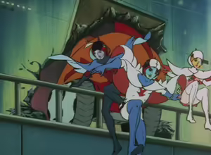 Page 1190 of Gatchaman fanservice/pantyshot compilation - preview thumbnail