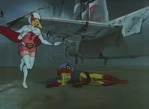Page 1328 of Gatchaman fanservice/pantyshot compilation - preview thumbnail