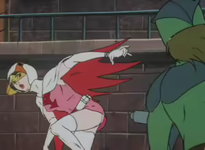 Page 1390 of Gatchaman fanservice/pantyshot compilation - preview thumbnail