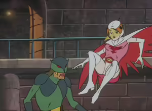 Page 1400 of Gatchaman fanservice/pantyshot compilation - preview thumbnail