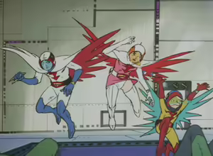 Page 894 of Gatchaman fanservice/pantyshot compilation - preview thumbnail