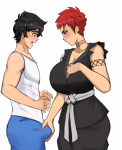 Page 11 of Even Fighting Girls Need to Relax - preview thumbnail