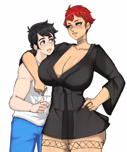Page 64 of Even Fighting Girls Need to Relax - preview thumbnail