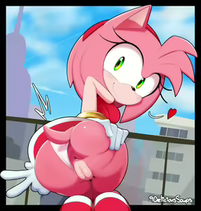 Page 217 of Amy rose Ass focus - preview thumbnail