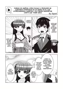 Diarios De Sueños: Cómo Fuyuko y Producer se quedaron atrapados en un sueño en el que intercambiaron cuerpos y no pueden despertar hasta que tener sexo - hentai manga cover image