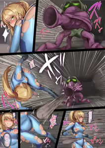 Page 23 of Samus VS Rei no Yatsu: 3/18 大型作品進捗 - preview thumbnail