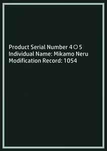 Page 46 of Mikamo Neru Modification Record - preview thumbnail